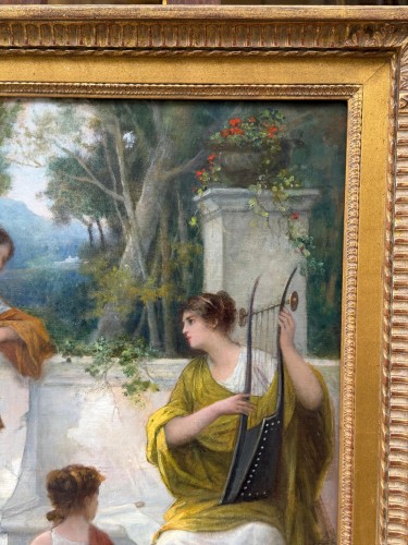 Femmes musiciennes, François Lafon (1846–1913) - Antikvariat Nice