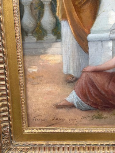 Antiquités - Femmes musiciennes, François Lafon (1846–1913)