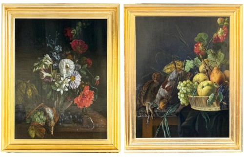 Paire de natures mortes - Adèle Evrard (1792–1889)