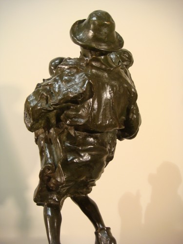 Antiquités - Bronze  de Léonardo Bistolfi (1859-1933)