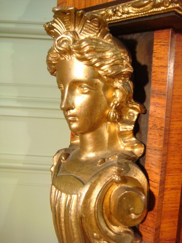 Mobilier Meuble d'appoint - Charles Guillaume Diehl - Meuble à hauteur d'appui en marqueterie