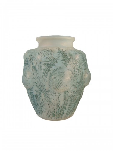 Lalique - Vase » Domremy » aux chardons