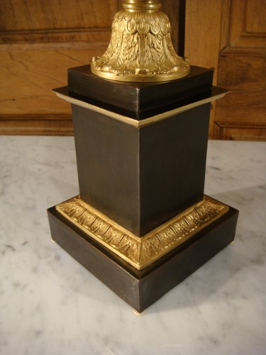 Luminaires Lampe - Lampe de bureau en bronze