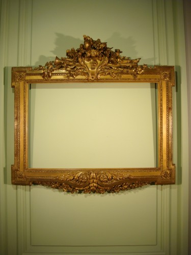 Cadre en bois doré début du XIXs siècle - Objet de décoration Style Empire