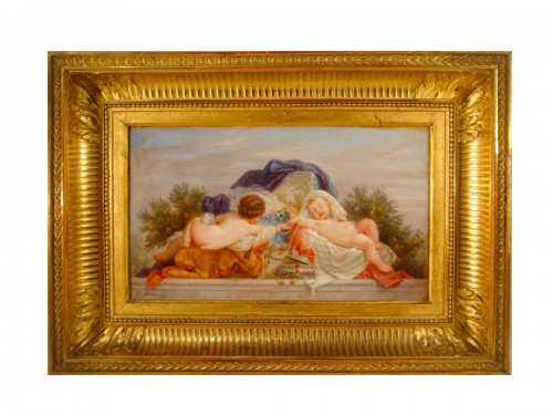 Putti -  Charles Gustave Housez ( 1822 – 1888 )  