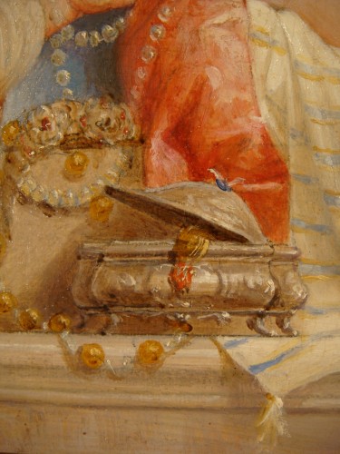 Antiquités - Putti -  Charles Gustave Housez ( 1822 – 1888 )  