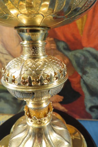 Charles Eugène Trioullier - Ciboire en Vermeil - Antiquaires Balzeau & Brion