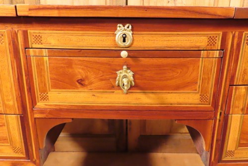 Coiffeuse de Dame en marqueterie Estampillée de Lardin - Antiquaires Balzeau & Brion