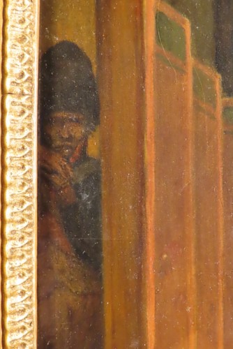 Tableaux et dessins Tableaux XIXe siècle - Marie Antoinette au Temple - Pierre Jérome Lordon (1780 – 1838) 