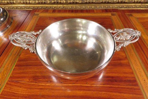 Ecuelle couverte de voyage à combinaisons en argent - XVIIIe Pierre Nicolas BIN - Argenterie et Arts de la table Style Louis XVI