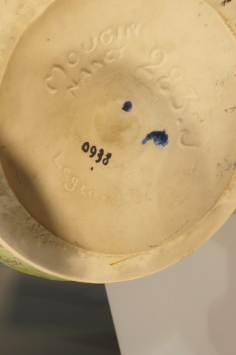 XXe siècle - Mougin Nancy, André Legrand (1902-1947) Vase aux éléphants