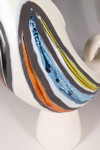 Roger Capron (1922 -2006) - Pichet Oiseau - Antiquaires Balzeau & Brion