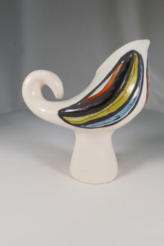 Antiquités - Roger Capron (1922 -2006) - Pichet Oiseau