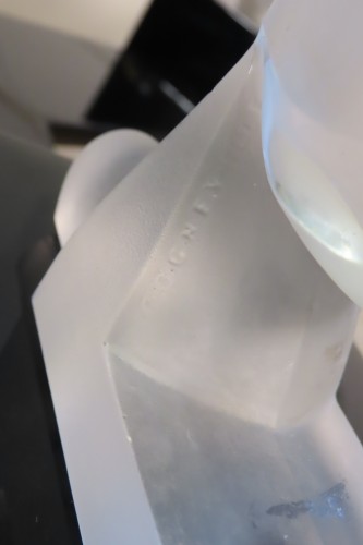 Table basse de salon en verre et laqué noir époque Art Déco - Antiquaires Balzeau & Brion