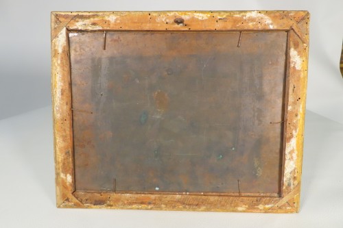 Antiquités - paysage avec une rivière et pont, XVIIIe siècle