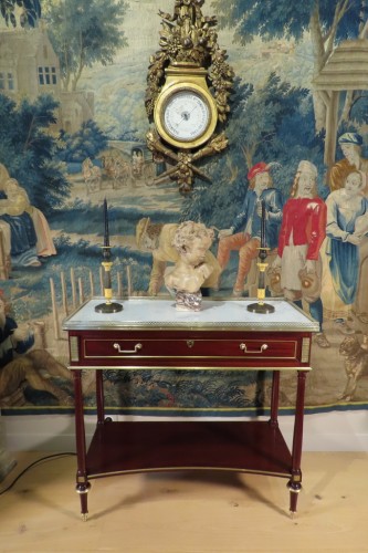 Console Directoire en acajou et placage - Mobilier Style Directoire