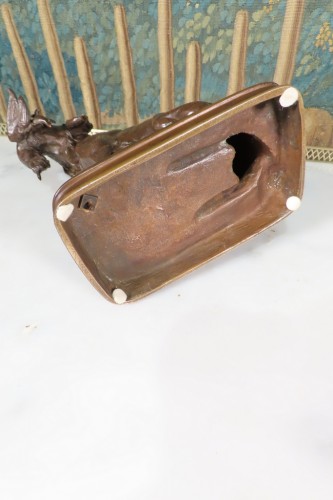 Chien de chasse à la bécasse - Ferdinand Pautrot (1832-1874) - Antiquaires Balzeau & Brion