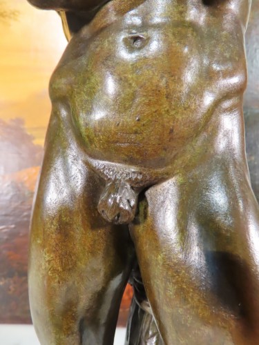 Spartacus sculpure à l'Antique - Denis Foyatier (1793 – 1863)  - Antiquaires Balzeau & Brion