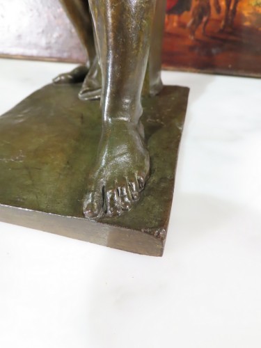 XIXe siècle - Spartacus sculpure à l'Antique - Denis Foyatier (1793 – 1863) 