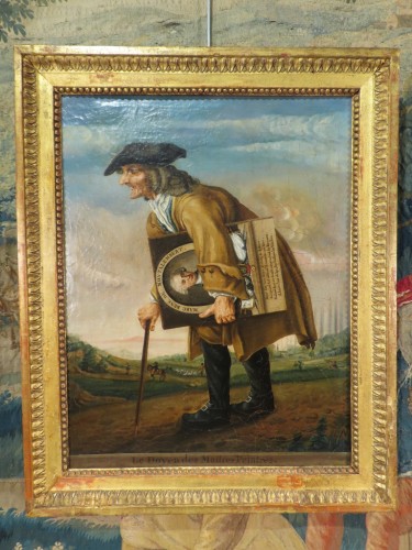 Le doyen des maîtres peintres et portrait de Montalembert, France fin 18e début 19e siècle - Tableaux et dessins Style Directoire