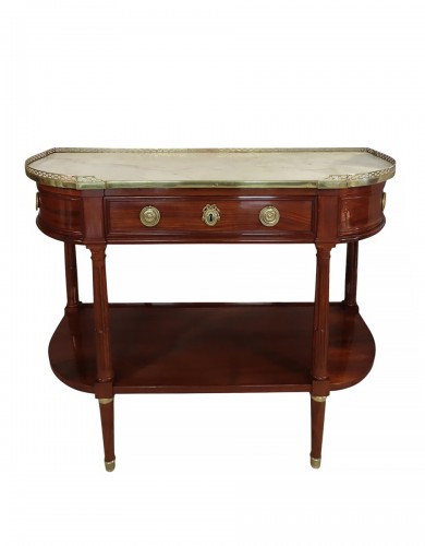 Console en acajou estampillé de Weber - Epoque Louis XVI