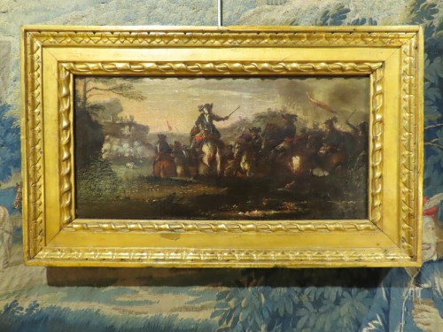 Louis XV - Scène de bataille - Epoque XVIIIe
