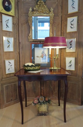 Table cabaret en amarante meuble de port Pays du Léon - Mobilier Style Louis XV