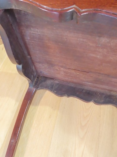 Louis XV - Table cabaret en amarante meuble de port Pays du Léon