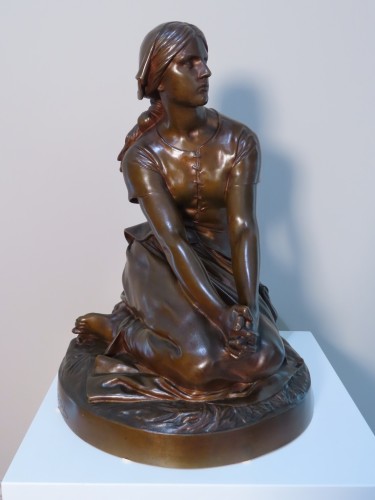Antiquités - Henri Chapu (1833 – 1891)  - Jeanne d’Arc