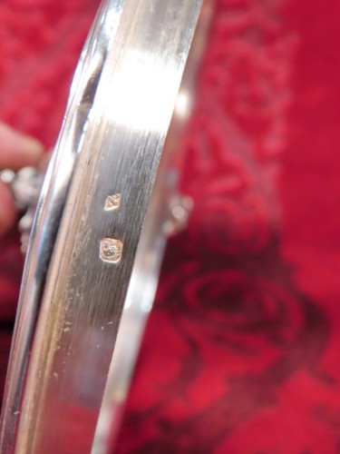 Napoléon III - Legumier armorie en argent et couronne ducale