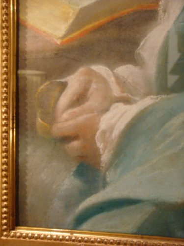 Portrait au pastel de Louis Duval de l'Epinoy - 