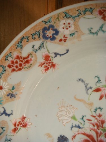 Grand plat de la Compagnie des Indes - Louis XV