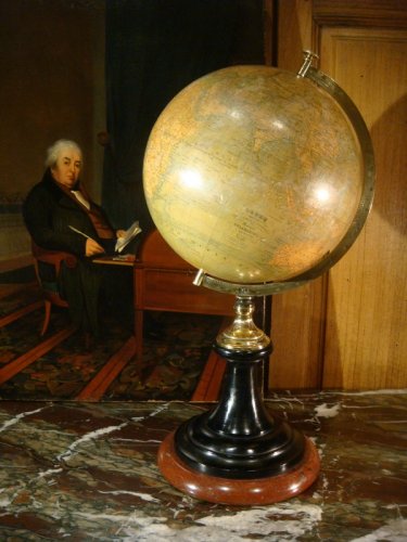 Globe terrestre de la Maison Delamarche - Collections Style 
