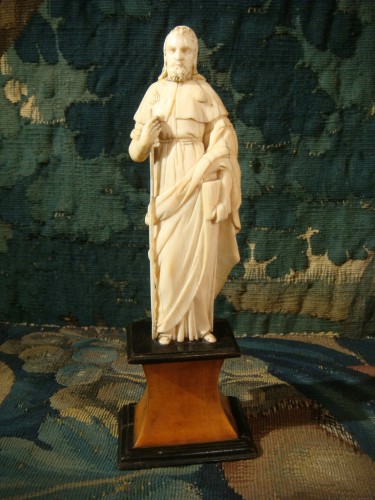 Art sacré, objets religieux  - Sculpture représentant Jacques de Zébédée - Epoque XVIIIe