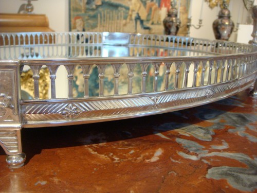 XIXe siècle - Surtout de Table en bronze Argenté - Epoque XIXe