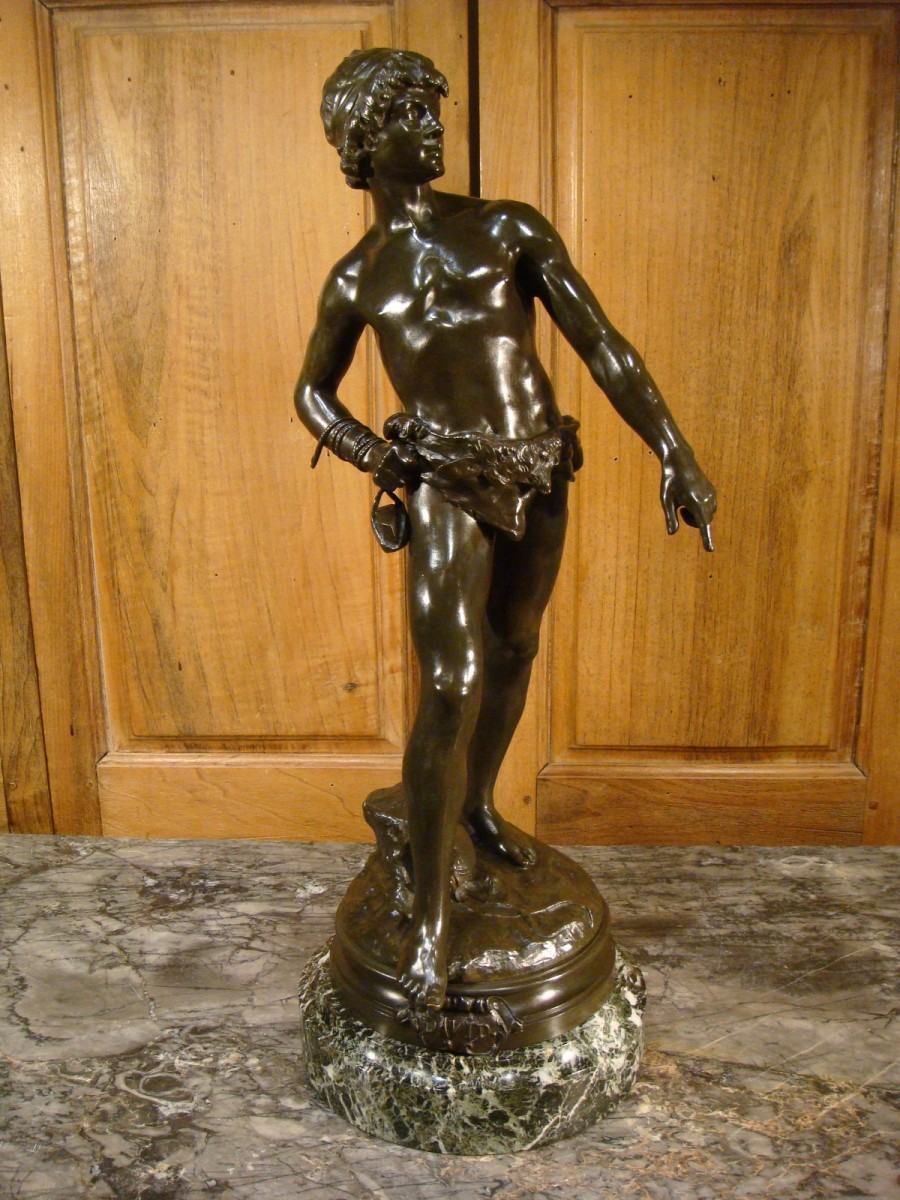 (After) Auguste Moreau (French, 1834-1917) Bronze