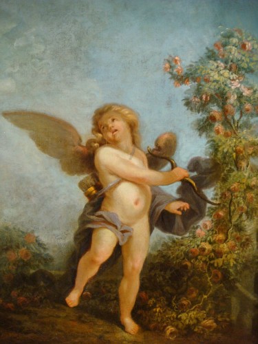 Cupidon - Ecole française du XVIIIe siècle - Antiquaires Balzeau & Brion