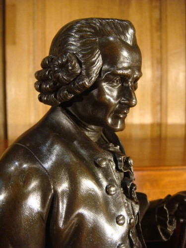 Louis-Philippe - Bronze représentant Jean Jacques Rousseau