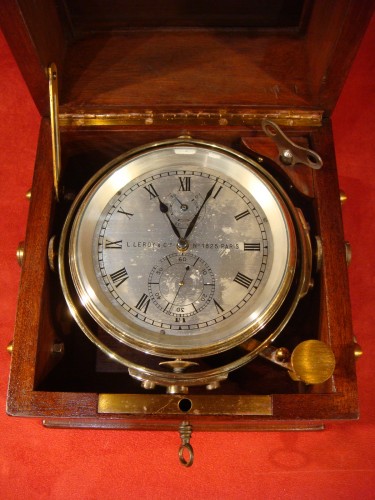 Collections Instruments scientifiques - Chronomètre de marine L. Leroy & Cie