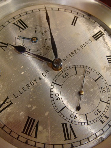 Chronomètre de marine L. Leroy & Cie - Antiquaires Balzeau & Brion