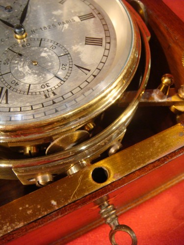 Marine chronometer L. Leroy &amp; Cie - Art nouveau