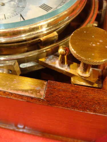 Antiquités - Chronomètre de marine L. Leroy & Cie