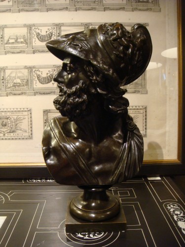 Buste en Bronze de Thémistocle - Sculpture Style Napoléon III