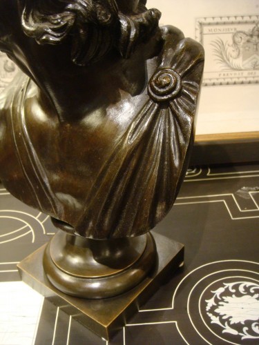 Antiquités - Buste en Bronze de Thémistocle