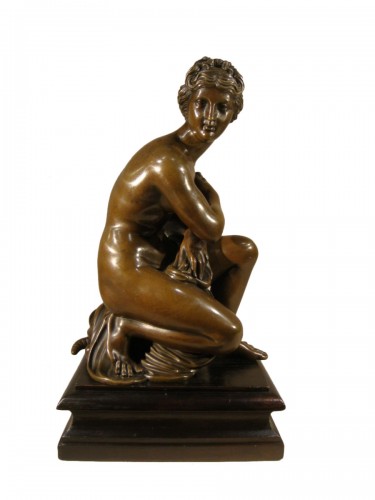 Sculpture Vénus en Bronze à patine Brune