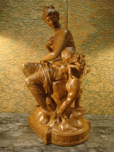 À l'amour et l'Amitié - Emile André Boisseau ( 1842 – 1924 )  - Antiquaires Balzeau & Brion