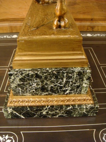 XIXe siècle - Sculpture équestre de Jeanne d'Arc - Alfred Barry ( 1839 – 1882 )