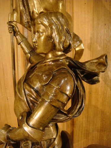 Restauration - Charles X - Sculpture équestre de Jeanne d'Arc - Alfred Barry ( 1839 – 1882 )
