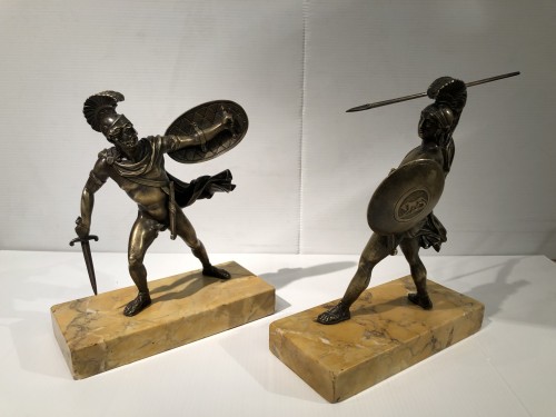 Deux petits bronzes du Grand Tour - Antiques Prové