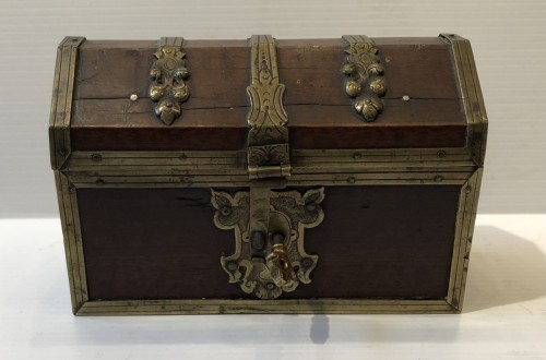 Antiquités - Coffret allemand  du 17e siècle